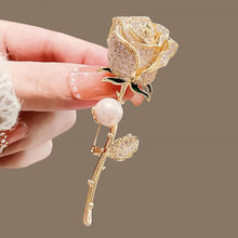 Charger l'image dans la galerie, Broches élégantes en forme de fleur de rose