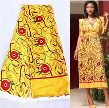 Charger l'image dans la galerie, Satin africain de haute qualité pour robe 5 mètres
