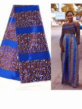 Charger l'image dans la galerie, Nouveauté tissu africain satin soie imprime