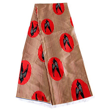 Charger l'image dans la galerie, Nouveauté tissu africain satin soie imprime