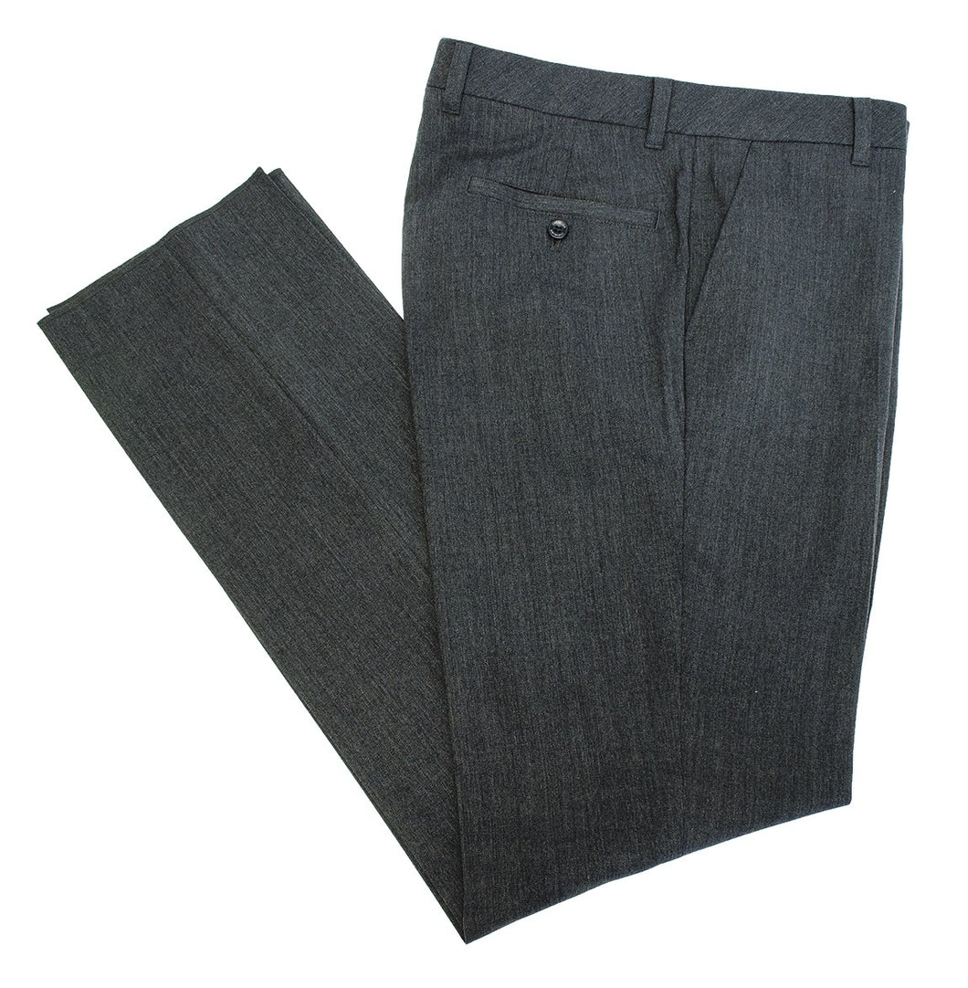 Pantalon habillé en laine stretch