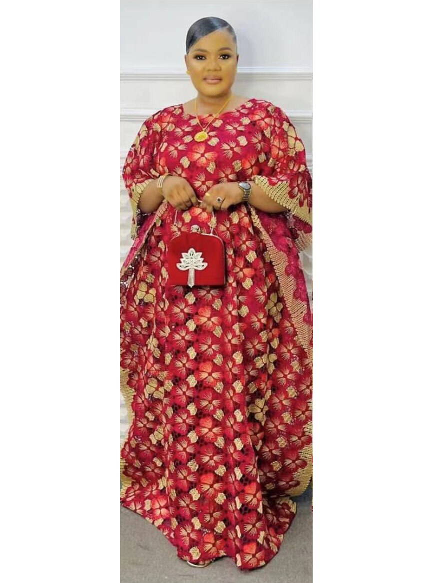 Robes Maxi avec Jupe Intérieure Taille Libre Soirée Dansante