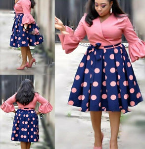 Robe en polyester