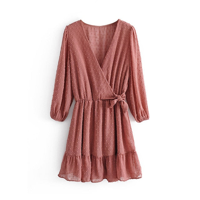 Robe en mousseline de soie