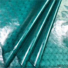 Charger l&#39;image dans la galerie, 5 Yards Bazin Riche dentelle tissu 100% coton nigérian femmes
