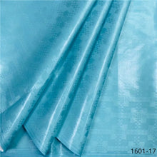 Charger l&#39;image dans la galerie, 5 Yards Bazin Riche dentelle tissu 100% coton nigérian femmes

