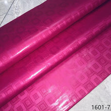 Charger l&#39;image dans la galerie, 5 Yards Bazin Riche dentelle tissu 100% coton nigérian femmes
