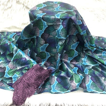 Charger l&#39;image dans la galerie, Tissu bazin de haute qualité avec gland pour mariage 5 2 yards/lot

