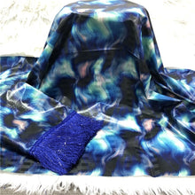 Charger l&#39;image dans la galerie, Tissu bazin de haute qualité avec gland pour mariage 5 2 yards/lot
