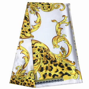 Satin africain de haute qualité pour robe 5 mètres
