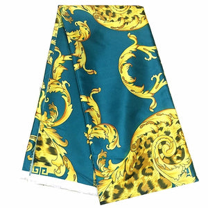 Satin africain de haute qualité pour robe 5 mètres
