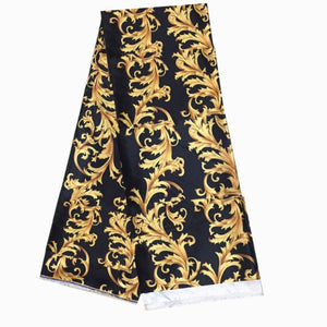 Satin africain de haute qualité pour robe 5 mètres