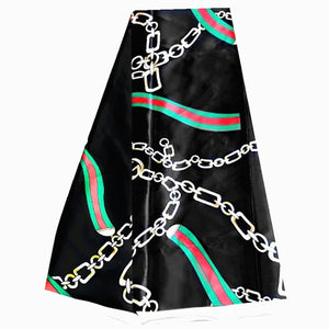 Satin africain de haute qualité pour robe 5 mètres
