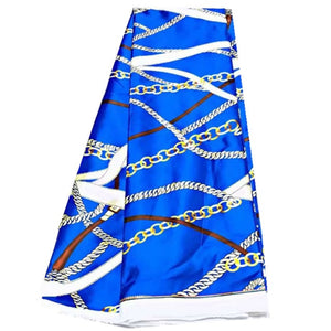 Satin africain de haute qualité pour robe 5 mètres