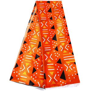 Nouveauté tissu africain satin soie imprime