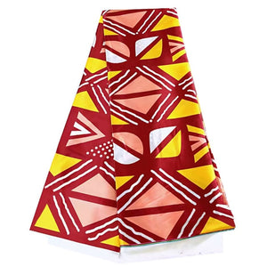 Nouveauté tissu africain satin soie imprime