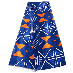 Nouveauté tissu africain satin soie imprime